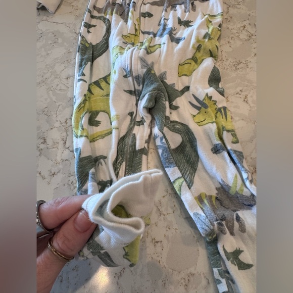 Simple Joys by Carters - Dinosaur Print Kids Pajama Onesie 2T - Picture 3 of 5